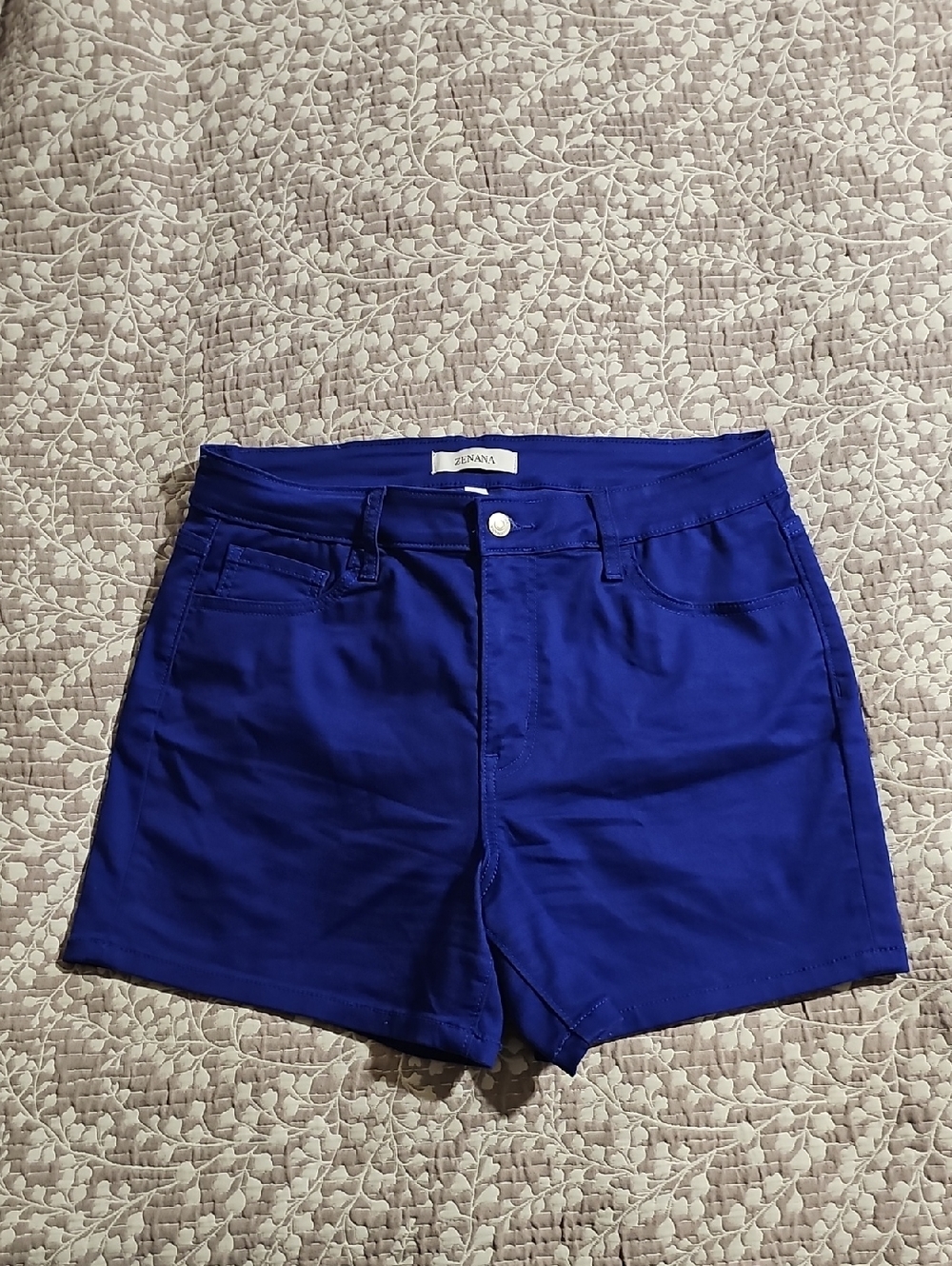Zenana Outfitters Cobalt Blue Women's Denim Shorts